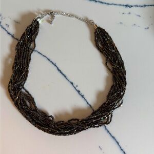 Premier Designs Brown Multi-Strand Necklace